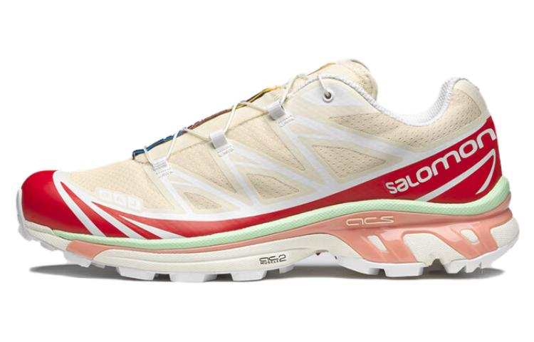 SALOMON XT 6 Low top Outdoor Shoes Unisex Pink Orange