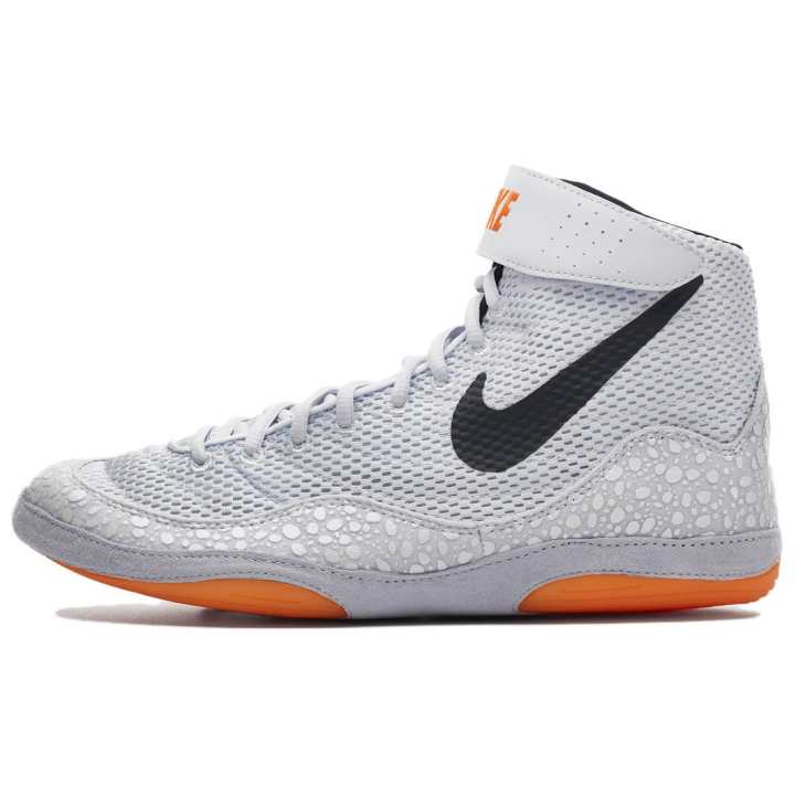 Nike Nike Inflict Slip Resistant Abrasion Resistant Slip Resistant Abrasion Resistant High top Training Shoes Unisex White