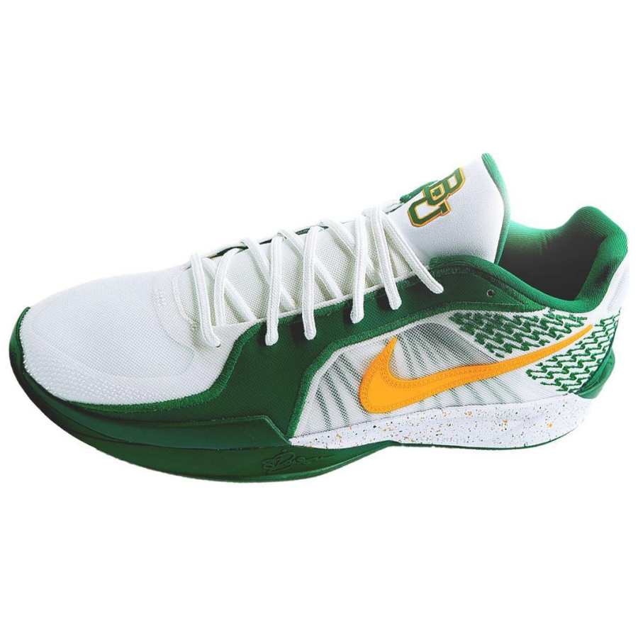 Nike Nike Sabrina 2 Slip Resistant Abrasion Resistant Low top Basketball Shoes Unisex White Green