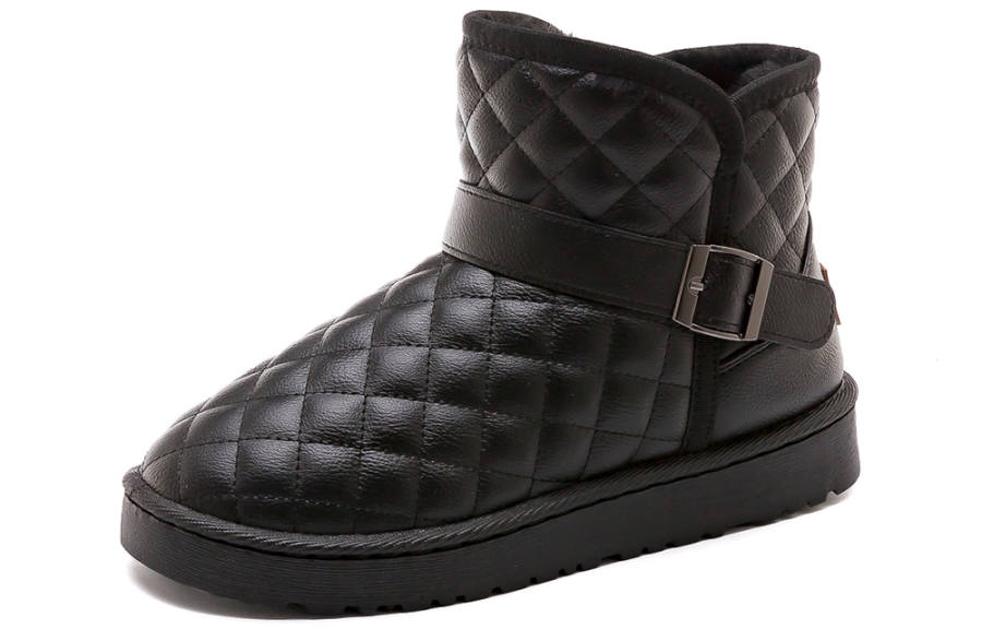 Warrior Insulated Boots Thermal Abrasion Resistant Slip Resistant Thickened And Fleece Lined, Comfortable Short