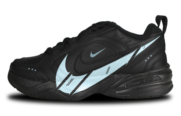 Nike Nike Air Monarch 4 Blue Fantasy Slip Resistant Abrasion Resistant Coverage