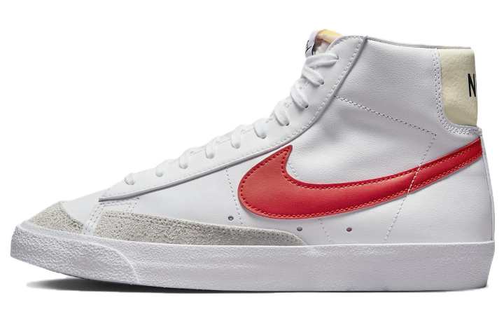 Nike Nike Blazer Cushioning Support Cushioning Support Mid top Basketball Shoes Men's White Red
