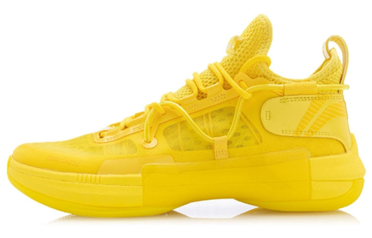 Li-Ning Li Ning Speed 6 Premium Abrasion Resistant Breathable Mid top Basketball Shoes Men's Pineapple Yellow