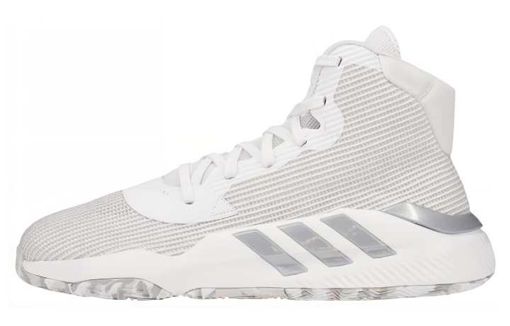 Adidas Adidas Pro Bounce 2019 'White Silver Metallic'