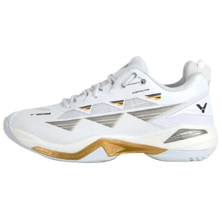 VICTOR C90NLite Cushioning Rebound Low top Badminton Shoes Unisex White
