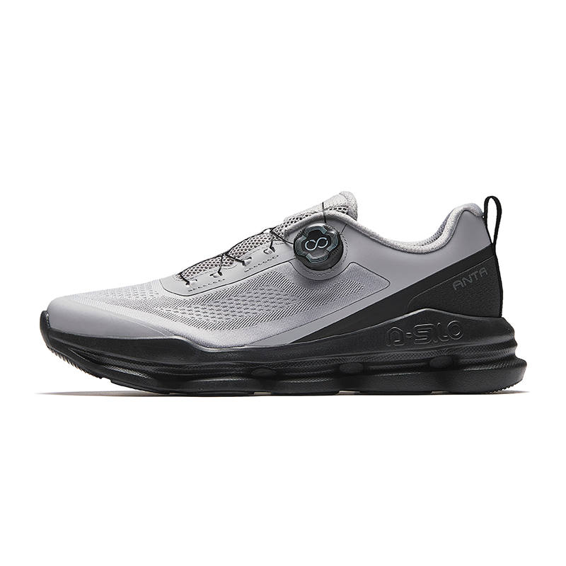 ANTA SUPERSTORE CHAOJIANTA Slip Resistant Abrasion Resistant Low top Training Shoes Men's Gray Black
