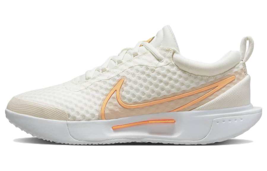 Nike Nike Court Zoom Pro Low Top Lace Up 'Beige' Women's
