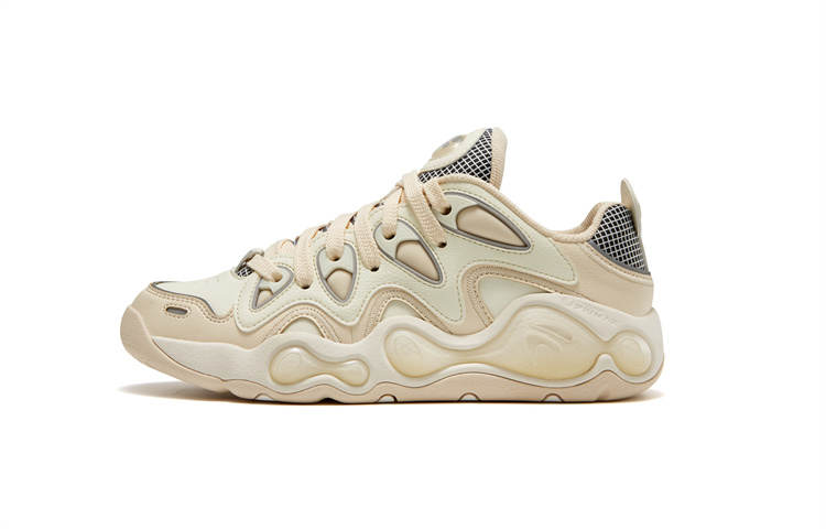 FILA FUSION x MitchellNess VERTICAL Crack Shoes Low top Basketball Shoes Women's Dolphin Light Gray Pink