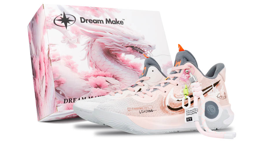 Nike Nike KD Trey 5 IX Sparkling Swift Step Cushioning, Wear Resistant Mid top Basketball Shoes Unisex Orange