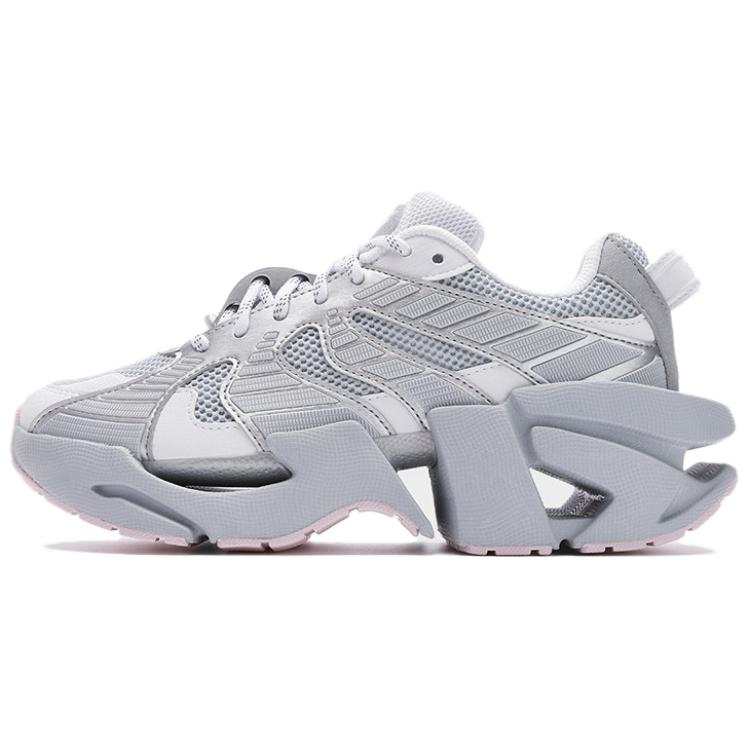 FILA Space Abrasion Resistant Low top Chunky Sneakers Unisex Gray