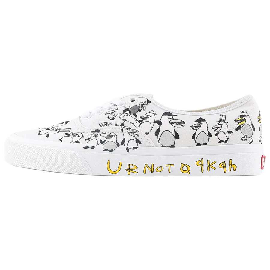 Vans RIROO x Vans Authentic Low top Canvas Shoes Unisex White