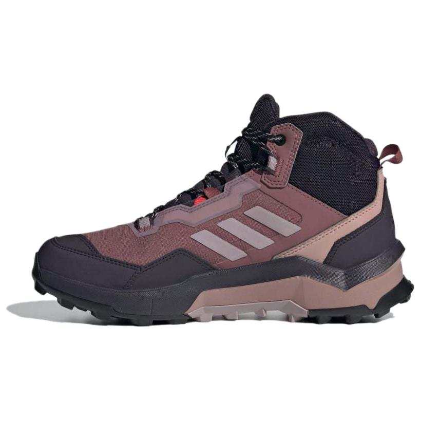 Adidas Adidas Terrex Ax4 Slip Resistant Abrasion Resistant Mid top Hiking Shoes Women's Red