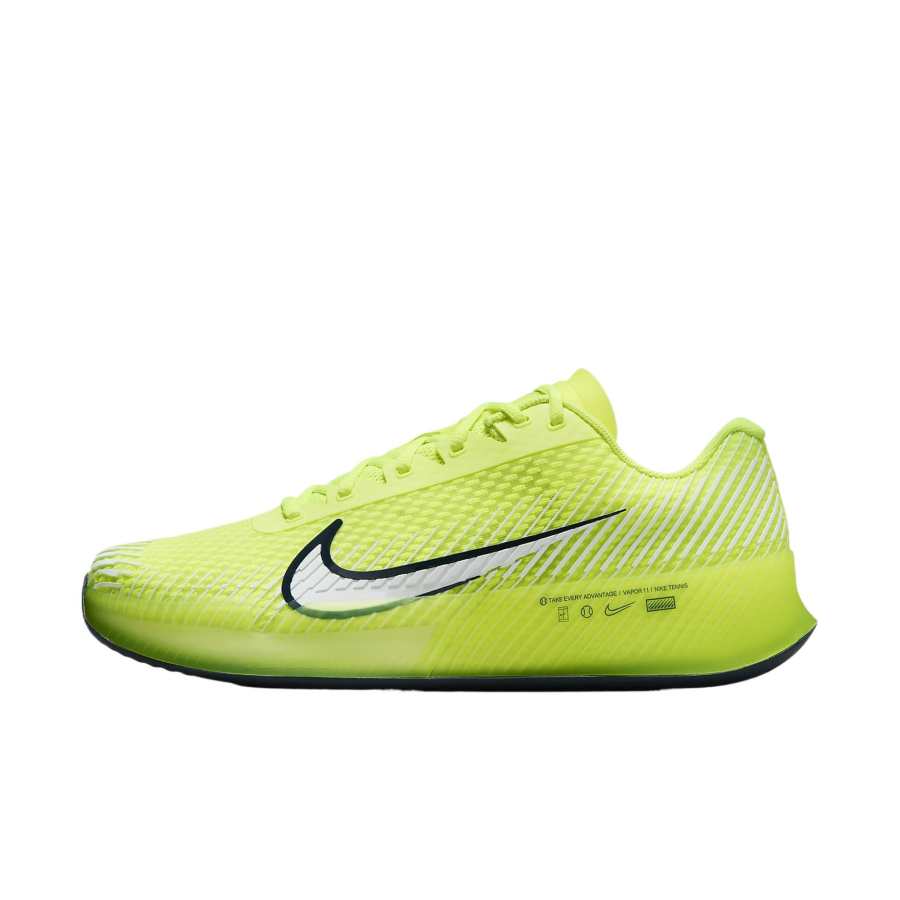 Nike Nike Court Air Zoom Vapor 11 Clay Volt Armory Navy White
