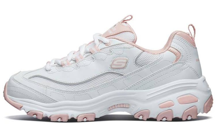 Skechers D'lites 1.0 Gs Pink/White Women's