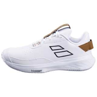 Babolat SFX EVO Abrasion Resistant Abrasion Resistant Low top Tennis Shoes Men's White Brown