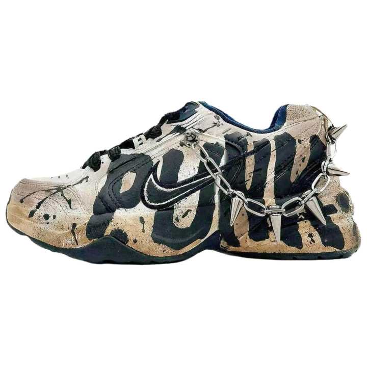 Nike Nike Air Monarch 4 Apocalypse Crisis Abrasion Resistant Lightweight Height Increasing Low top Chunky Sneakers Unisex