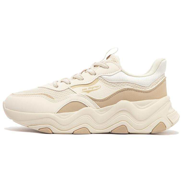 361° Abrasion Resistant Low top Chunky Sneakers Women's Beige