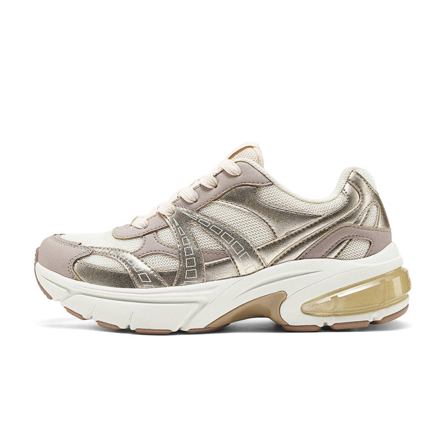 Skechers SHADOW Abrasion Resistant Low top Chunky Sneakers Women's Gold