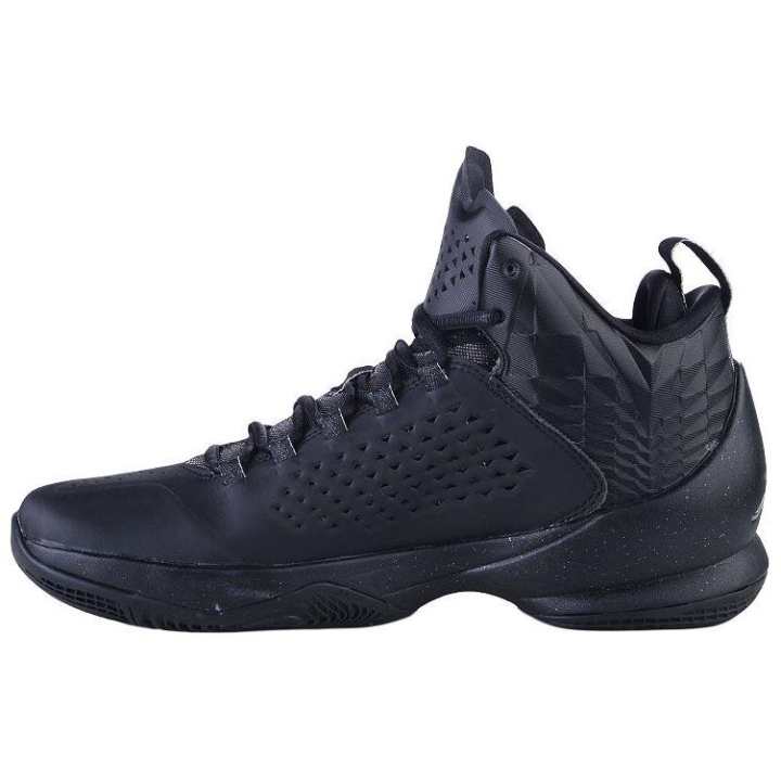 Jordan Jordan Melo M11 Comfortable Slip Resistant Abrasion Resistant Mid top Basketball Shoes Men's Black