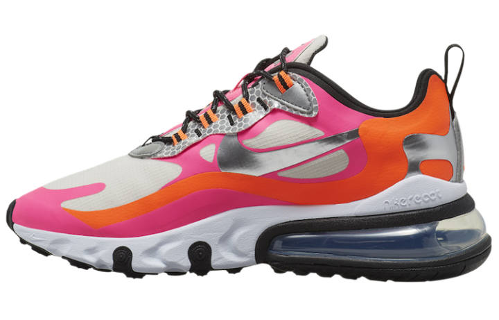 Nike Nike Air Max 270 React 'Pink Orange' Women's