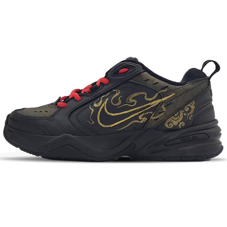 Nike Nike Air Monarch 4 Battling Sage, Black Myth Abrasion Resistant Height Increasing Low top Chunky Sneakers Unisex