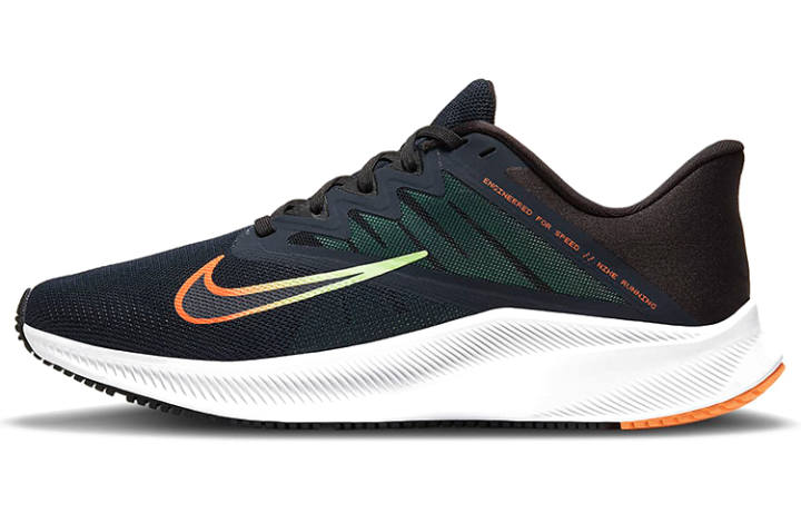 Nike Nike Quest 3 'Obsidian Atomic Orange'