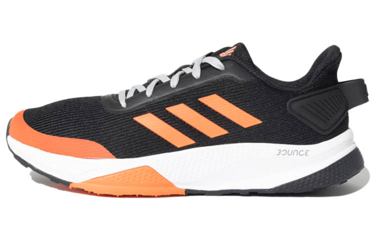 Adidas Adidas Run Steady Running Shoes Men's Low Top Black/Orange