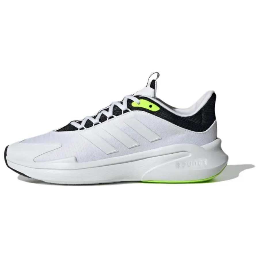 Adidas Adidas Alphaedge+ Slip Resistant Abrasion Resistant Low top Casual Running Shoes Men's White