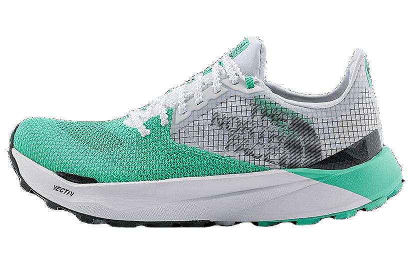 THE NORTH FACE Peak Collection Slip Resistant Abrasion Resistant Low top Running Shoes Women's Green