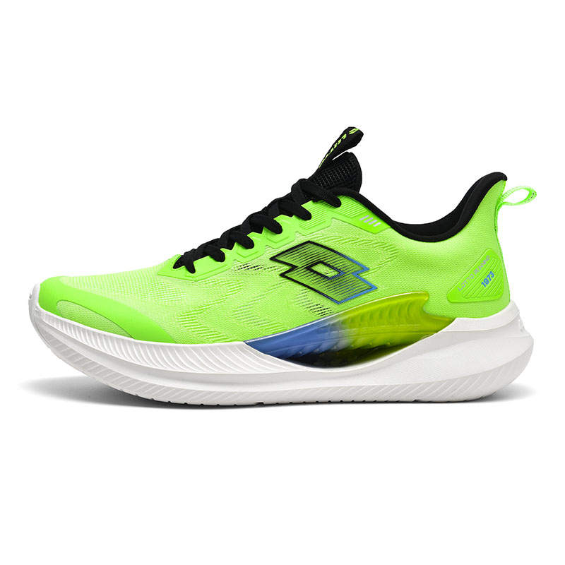 LOTTO Running Shoes Men's Low Top Neon Green