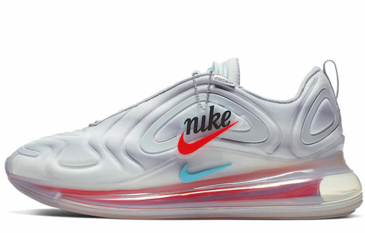 Nike Nike Air Max 720 Lightweight Low top Running Shoes Men's Silver