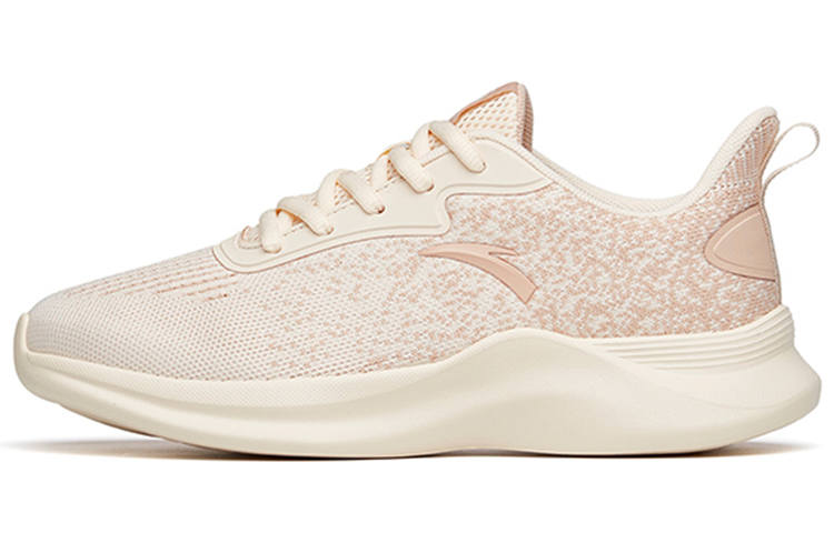 Anta Running Collection Casual Cushioning Slip Resistant Breathable Low top Running Shoes Women's Clay
