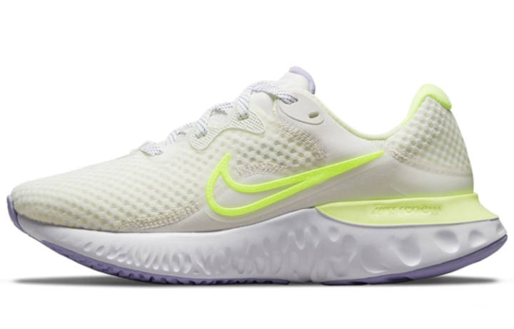 Nike Nike Renew Run 2 Sneakers White/Yellow Women's