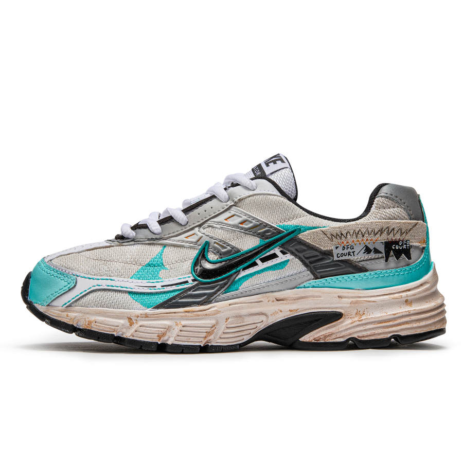 Nike Nike Initiator Slip Resistant Slip Resistant Low top Casual Running Shoes Women's Gray Blue