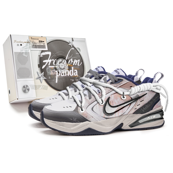 Nike Nike Air Monarch 4 Box, Dirty Bao Slip Resistant Abrasion Resistant Slip Resistant Abrasion Resistant Low top