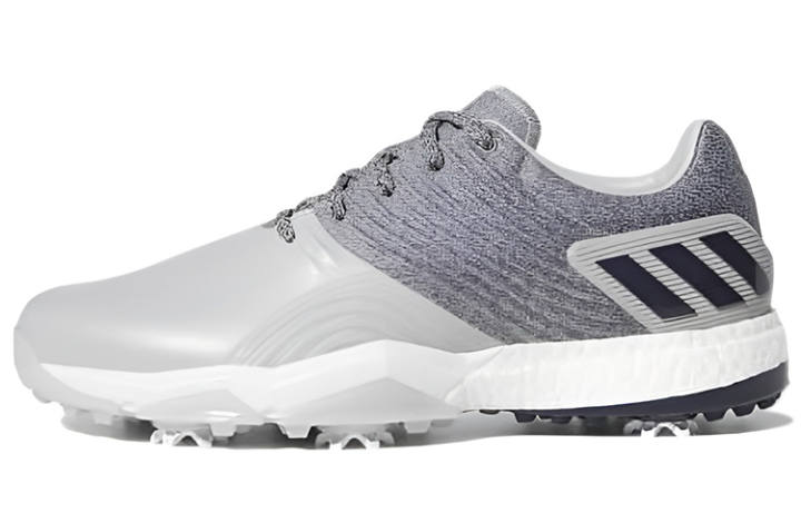 Adidas Adidas Adipower 4orged Leather Abrasion Resistant Low top Golf Shoes Men's Gray