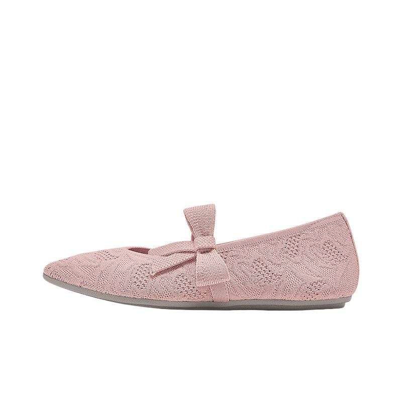 Skechers CLEO POINT Comfortable Casual Shoes Women's Rose Red