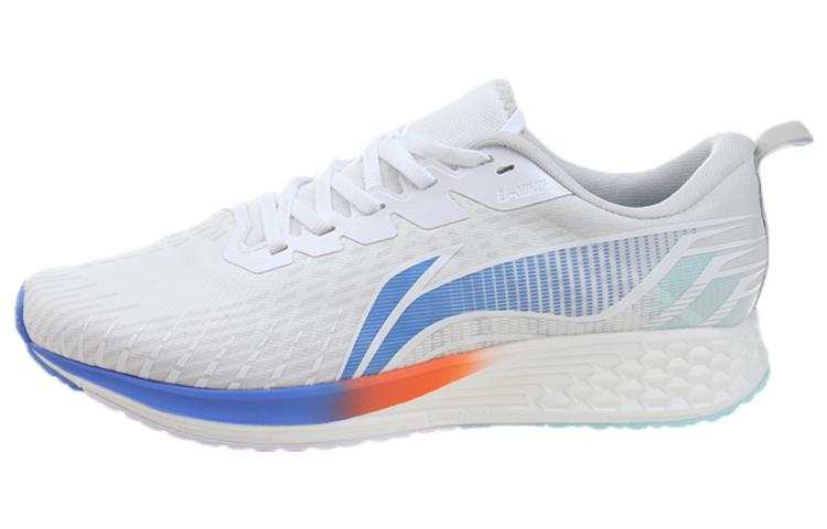 Li-Ning Li Ning Red Hare 4 Cushioning Slip Resistant Abrasion Resistant Low top Running Shoes Men's White