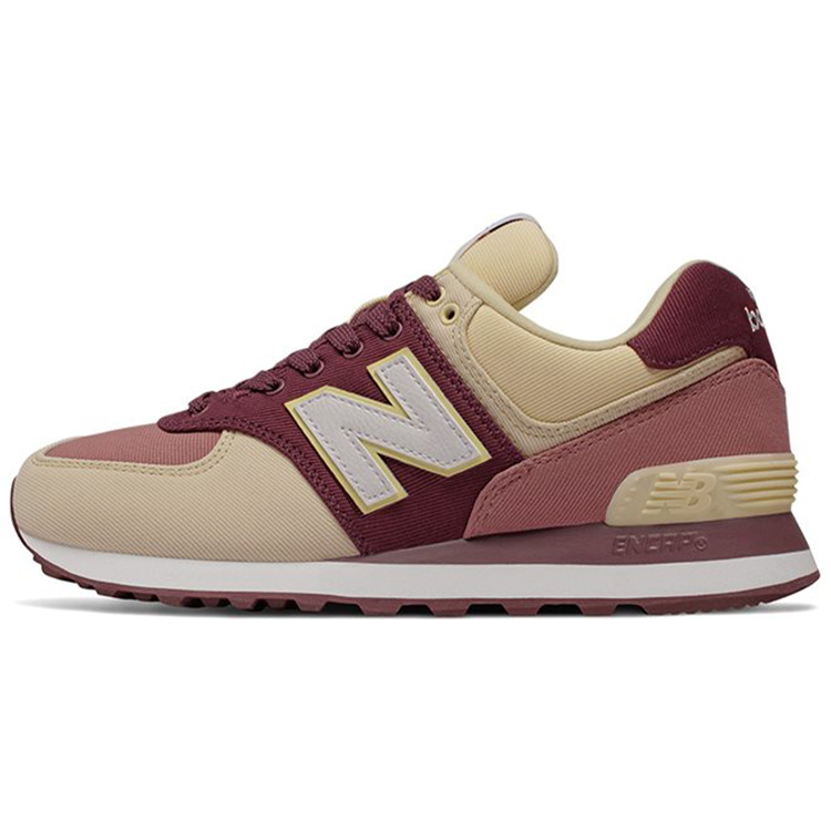 New Balance New Balance NB 574 Low top Running Shoes Women's Beige Red