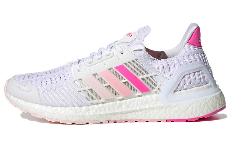 Adidas Adidas ULT Fabric Breathable Low top Casual Running Shoes Women's White Pink