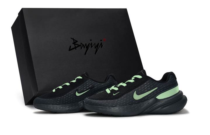 Nike Nike Uplift SC Slip Resistant Abrasion Resistant Low top Running Shoes Unisex Black Green