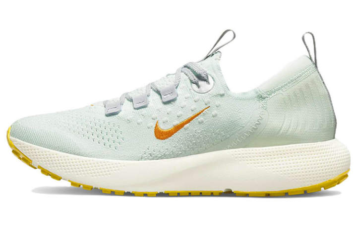 Nike Nike React Escape Run Flyknit 'Green Orange' Women's