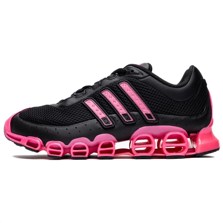 Adidas Adidas Slip Resistant Abrasion Resistant Low top Casual Running Shoes Women's Black Pink