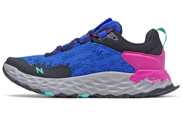 New Balance New Balance NB Fresh Foam Hierro V5 Comfortable Cushioning Low top Running Shoes Women's Blue Pink
