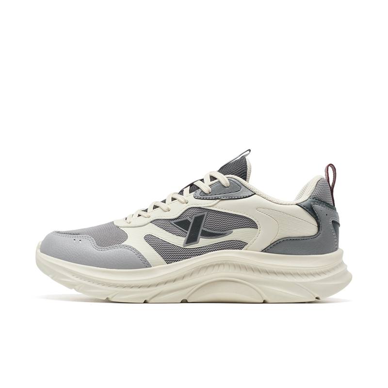 XTEP Cushioning Breathable Cushioning Breathable Low top Casual City Commuting Running Shoes Men's Smoke Gray