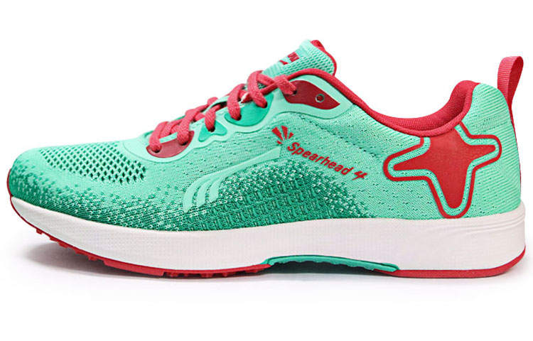 DO-WIN DO WIN Comfortable Cushioning Slip Resistant Abrasion Resistant Low top Running Shoes Unisex Green