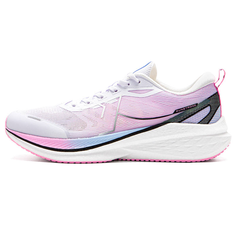 XTEP Fabric Low top Casual Running Shoes Men's White Pink
