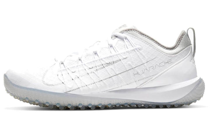 Nike Nike Alpha Huarache 7 Pro Tf Lax 'White Metallic Silver'