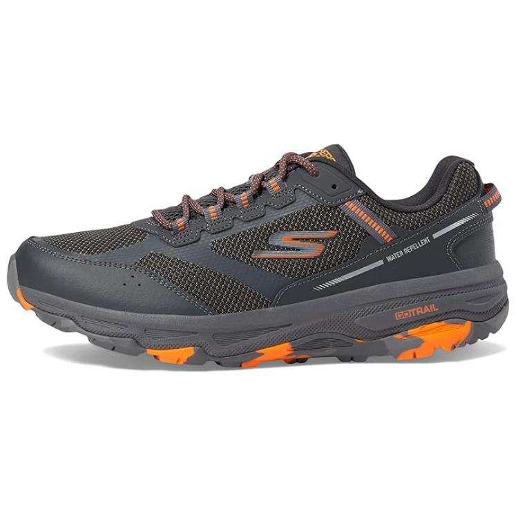 Skechers Low top Running Shoes Men's Gray Orange