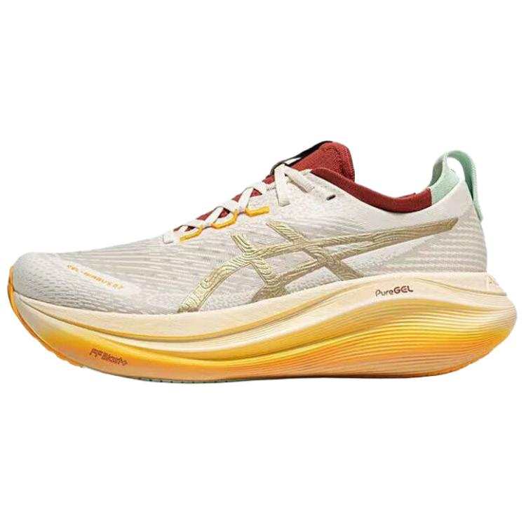 ASICS GEL NIMBUS 27 Low top Casual Long Distance Running Sprint Running Shoes Women's Beige